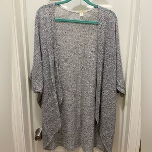 Knitted Duster Miami Brand Grey